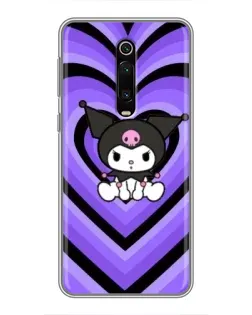 Чехол для Xiaomi Mi 9T Pro с картинкой «Kuromi и фиолетовые сердца» Чехол для Xiaomi Mi 9T Pro с картинкой «Kuromi и фиолетовые сердца»