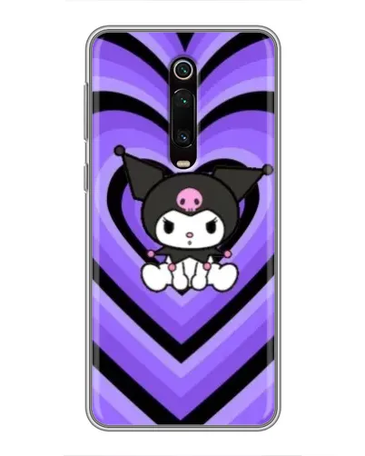 Чехол для Xiaomi Mi 9T Pro с картинкой «Kuromi и фиолетовые сердца» Чехол для Xiaomi Mi 9T Pro с картинкой «Kuromi и фиолетовые сердца»