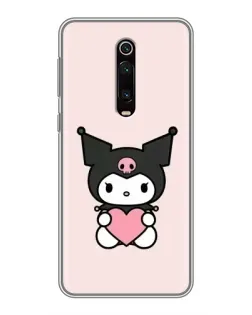 Чехол для Xiaomi Mi 9T Pro с картинкой «Kuromi и сердце» Чехол для Xiaomi Mi 9T Pro с картинкой «Kuromi и сердце»