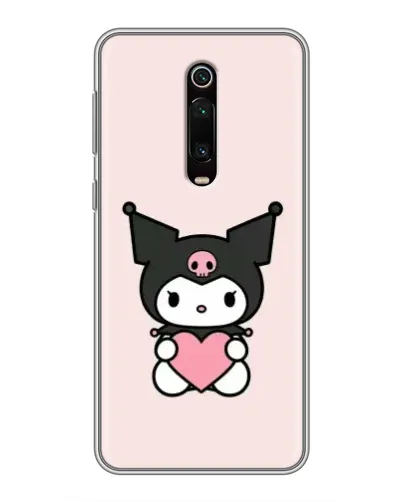 Чехол для Xiaomi Mi 9T Pro с картинкой «Kuromi и сердце» Чехол для Xiaomi Mi 9T Pro с картинкой «Kuromi и сердце»
