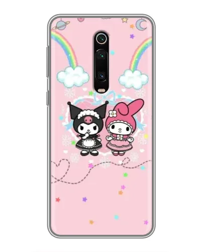 Чехол для Xiaomi Mi 9T Pro с картинкой «My Melody и Kuromi» Чехол для Xiaomi Mi 9T Pro с картинкой «My Melody и Kuromi»