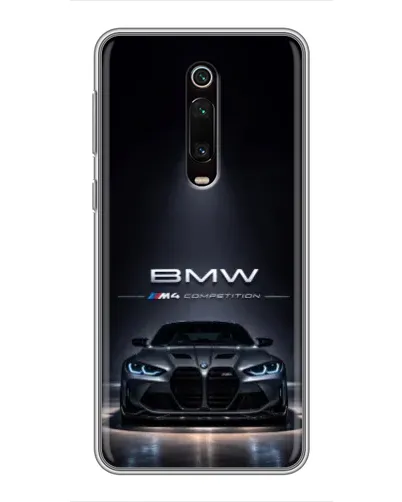 Чехол для Xiaomi Mi 9T Pro с картинкой «BMW сквозь ночной город» Чехол для Xiaomi Mi 9T Pro с картинкой «BMW сквозь ночной город»