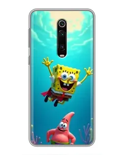 Чехол для Xiaomi Mi 9T Pro с картинкой «Спанч Боб под водой» Чехол для Xiaomi Mi 9T Pro с картинкой «Спанч Боб под водой»