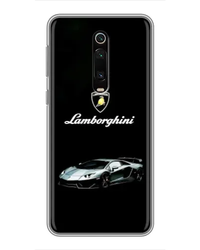 Чехол для Xiaomi Mi 9T Pro с картинкой «Логотип Lamborghini классика»
