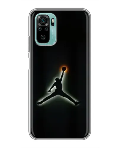 Чехол для Xiaomi Redmi Note 10 5G с картинкой «Jordan Gradient Logo»