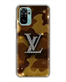 Чехол для Xiaomi Redmi Note 10 5G с картинкой «Камуфляжный Louis Vuitton»