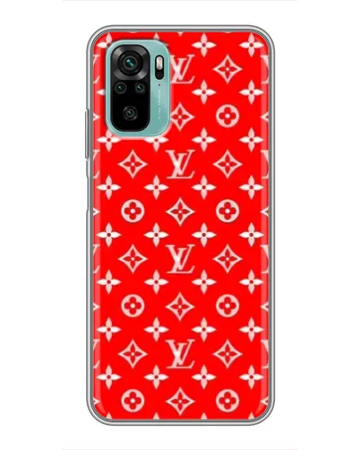 Чехол для Xiaomi Redmi Note 10 5G с картинкой «Яркий паттерн LV» Чехол для Xiaomi Redmi Note 10 5G с картинкой «Яркий паттерн LV»