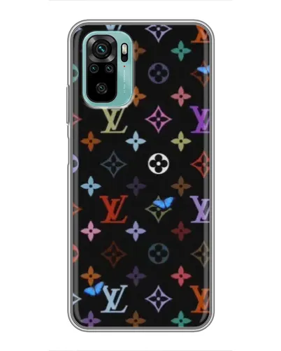 Чехол для Xiaomi Redmi Note 10 5G с картинкой «Цветная монограмма LV» Чехол для Xiaomi Redmi Note 10 5G с картинкой «Цветная монограмма LV»