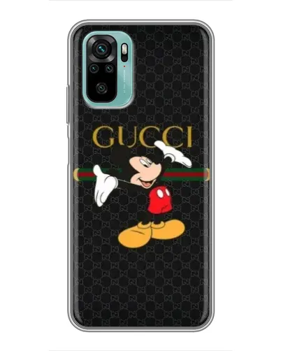 Чехол для Xiaomi Redmi Note 10 5G с картинкой «Микки Маус Gucci» Чехол для Xiaomi Redmi Note 10 5G с картинкой «Микки Маус Gucci»