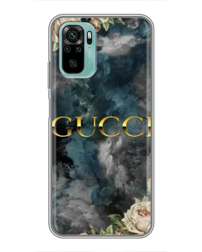 Чехол для Xiaomi Redmi Note 10 5G с картинкой «Абстрактные цветы Gucci» Чехол для Xiaomi Redmi Note 10 5G с картинкой «Абстрактные цветы Gucci»