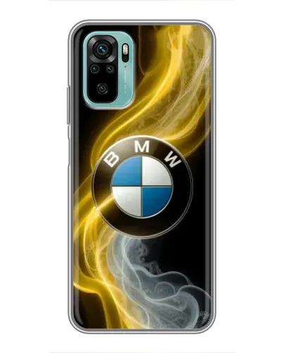 Чехол для Xiaomi Redmi Note 10 5G с картинкой «Золотистый дым BMW» Чехол для Xiaomi Redmi Note 10 5G с картинкой «Золотистый дым BMW»