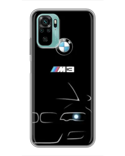 Чехол для Xiaomi Redmi Note 10 5G с картинкой «Минималистичный принт BMW M3» Чехол для Xiaomi Redmi Note 10 5G с картинкой «Минималистичный принт BMW M3»