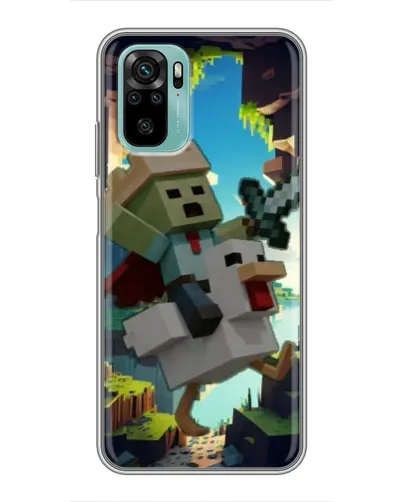 Чехол для Xiaomi Redmi Note 10 5G с картинкой «Стив и гусь» Чехол для Xiaomi Redmi Note 10 5G с картинкой «Стив и гусь»