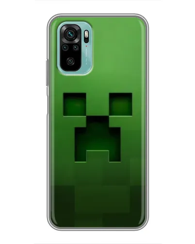 Чехол для Xiaomi Redmi Note 10 5G с картинкой «Крипер микро-дизайн» Чехол для Xiaomi Redmi Note 10 5G с картинкой «Крипер микро-дизайн»