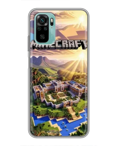 Чехол для Xiaomi Redmi Note 10 5G с картинкой «Minecraft панорама» Чехол для Xiaomi Redmi Note 10 5G с картинкой «Minecraft панорама»