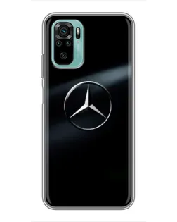 Чохол для Xiaomi Redmi Note 10 5G з картинкою «Mercedes на металі» Чохол для Xiaomi Redmi Note 10 5G з картинкою «Mercedes на металі»