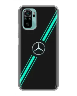 Чохол для Xiaomi Redmi Note 10 5G з картинкою «Спортивні лінії Mercedes» Чохол для Xiaomi Redmi Note 10 5G з картинкою «Спортивні лінії Mercedes»
