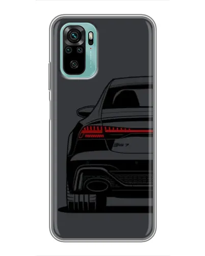 Чехол для Xiaomi Redmi Note 10 5G с картинкой «Задняя часть Audi — арт»
