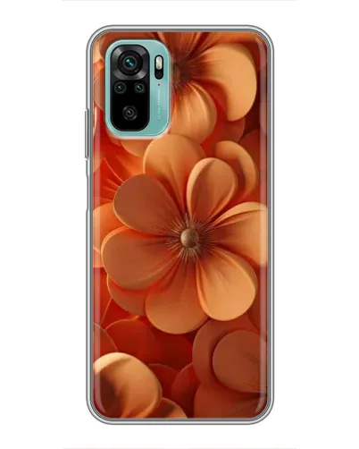 Чехол для Xiaomi Redmi Note 10 5G с картинкой «Оранжевый макро цветок» Чехол для Xiaomi Redmi Note 10 5G с картинкой «Оранжевый макро цветок»