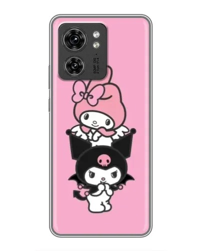 Чехол для Xiaomi Redmi Note 10 Pro 5g с картинкой «My Melody и Kuromi»