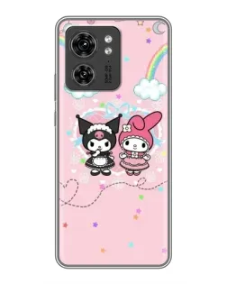 Чехол для Xiaomi Redmi Note 10 Pro 5g с картинкой «My Melody и Kuromi»