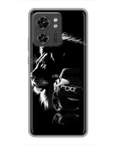 Чехол для Xiaomi Redmi Note 10 Pro 5g с картинкой «BMW и лев»