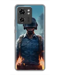 Чехол для Xiaomi Redmi Note 10 Pro 5g с картинкой «PUBG — реалистичный герой»