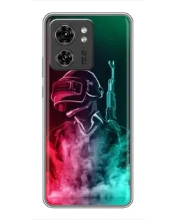 Чехол для Xiaomi Redmi Note 10 Pro 5g с картинкой «PUBG — огненный воин»