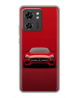 Чехол для Xiaomi Redmi Note 10 Pro 5g с картинкой «Красный Mercedes AMG»