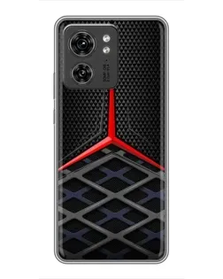 Чехол для Xiaomi Redmi Note 10 Pro 5g с картинкой «Mercedes Carbon Grid»