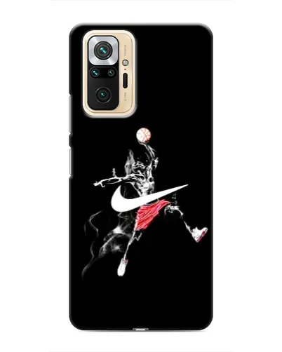 Чехол для Xiaomi Redmi Note 10 Pro с картинкой «Jordan Jumpman»