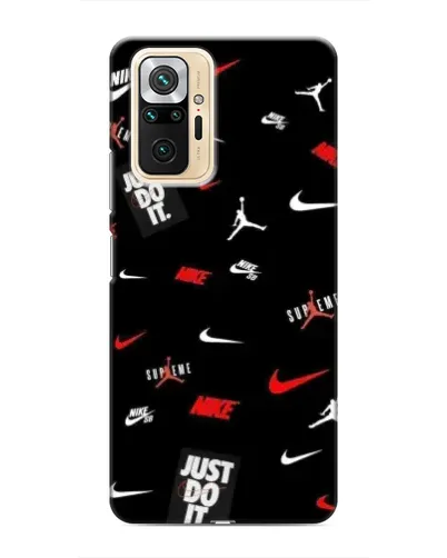 Чехол для Xiaomi Redmi Note 10 Pro с картинкой «Nike Mix Pattern»