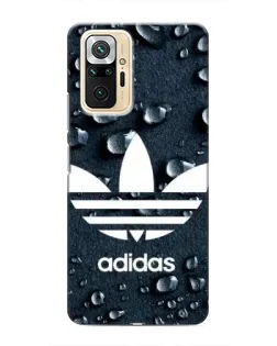 Чехол для Xiaomi Redmi Note 10 Pro с картинкой «Adidas Trefoil Blue»