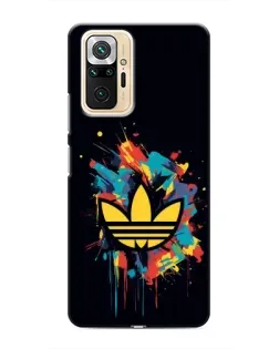 Чехол для Xiaomi Redmi Note 10 Pro с картинкой «Adidas Splash»