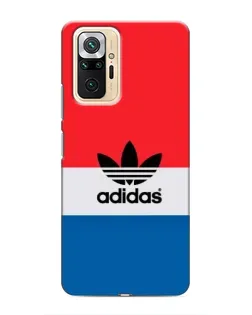 Чехол для Xiaomi Redmi Note 10 Pro с картинкой «Ретро блоки Adidas»