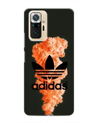 Чехол для Xiaomi Redmi Note 10 Pro с картинкой «Оранжевый дым Adidas» Чехол для Xiaomi Redmi Note 10 Pro с картинкой «Оранжевый дым Adidas»