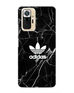 Чехол для Xiaomi Redmi Note 10 Pro с картинкой «Белый мрамор Adidas»