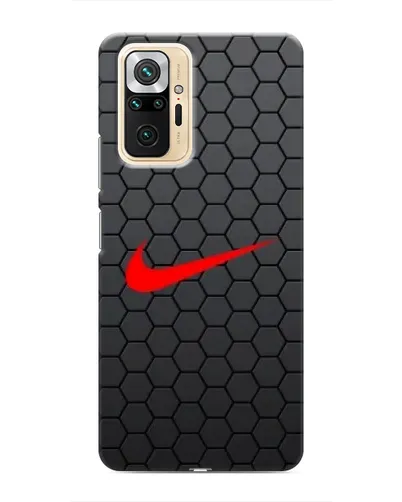 Чехол для Xiaomi Redmi Note 10 Pro с картинкой «Nike — карбоновая сетка» Чехол для Xiaomi Redmi Note 10 Pro с картинкой «Nike — карбоновая сетка»