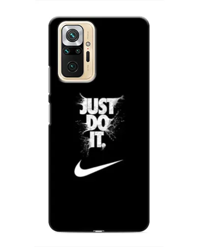 Чехол для Xiaomi Redmi Note 10 Pro с картинкой «Текстовый принт Nike» Чехол для Xiaomi Redmi Note 10 Pro с картинкой «Текстовый принт Nike»