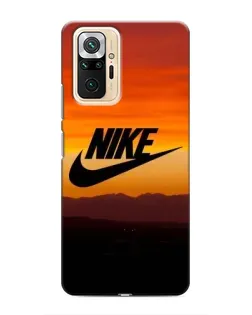 Чехол для Xiaomi Redmi Note 10 Pro с картинкой «Nike — вечерний горизонт»