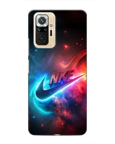 Чехол для Xiaomi Redmi Note 10 Pro с картинкой «Огненный логотип Nike» Чехол для Xiaomi Redmi Note 10 Pro с картинкой «Огненный логотип Nike»