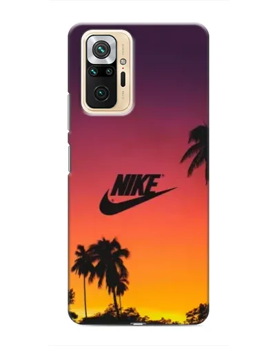 Чехол для Xiaomi Redmi Note 10 Pro с картинкой «Nike на закате солнца» Чехол для Xiaomi Redmi Note 10 Pro с картинкой «Nike на закате солнца»