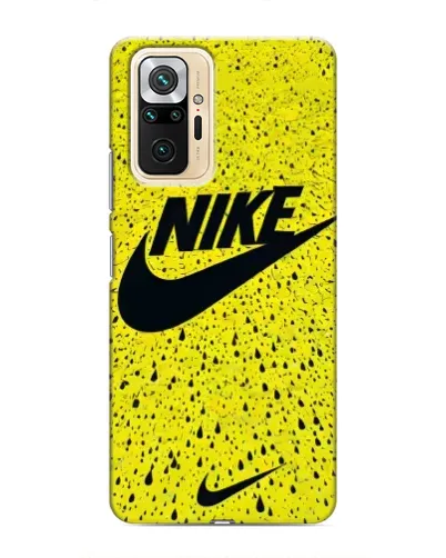 Чехол для Xiaomi Redmi Note 10 Pro с картинкой «Желтый текстурный Nike» Чехол для Xiaomi Redmi Note 10 Pro с картинкой «Желтый текстурный Nike»
