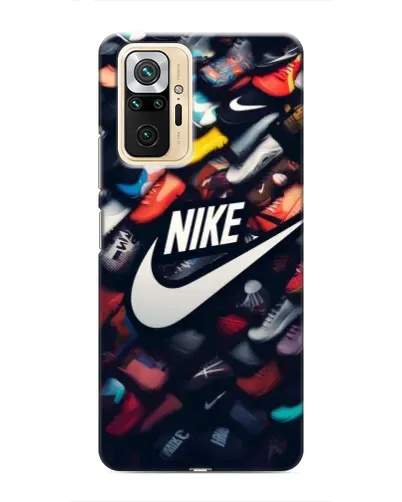 Чехол для Xiaomi Redmi Note 10 Pro с картинкой «Коллекция кроссовок Nike» Чехол для Xiaomi Redmi Note 10 Pro с картинкой «Коллекция кроссовок Nike»