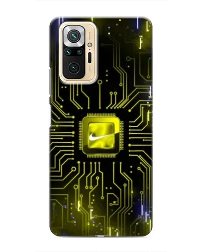 Чехол для Xiaomi Redmi Note 10 Pro с картинкой «Nike — золотая искра» Чехол для Xiaomi Redmi Note 10 Pro с картинкой «Nike — золотая искра»