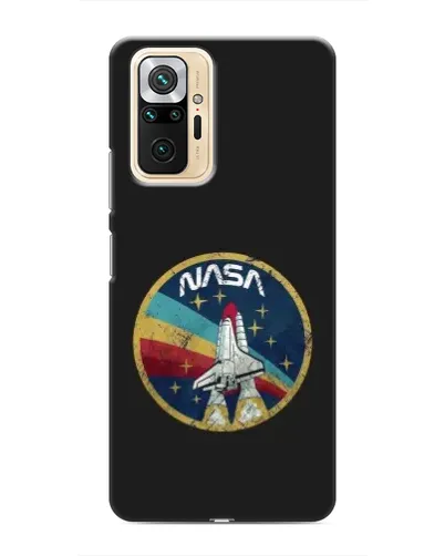 Чехол для Xiaomi Redmi Note 10 Pro с картинкой «NASA — эмблема миссии» Чехол для Xiaomi Redmi Note 10 Pro с картинкой «NASA — эмблема миссии»