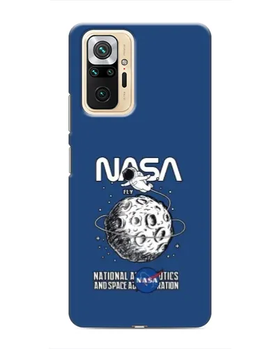 Чехол для Xiaomi Redmi Note 10 Pro с картинкой «NASA — лунная миссия» Чехол для Xiaomi Redmi Note 10 Pro с картинкой «NASA — лунная миссия»