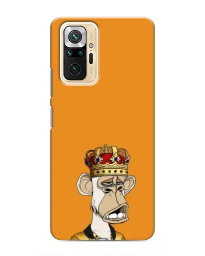 Чехол для Xiaomi Redmi Note 10 Pro с картинкой «Золотая обезьяна Bored Ape» Чехол для Xiaomi Redmi Note 10 Pro с картинкой «Золотая обезьяна Bored Ape»