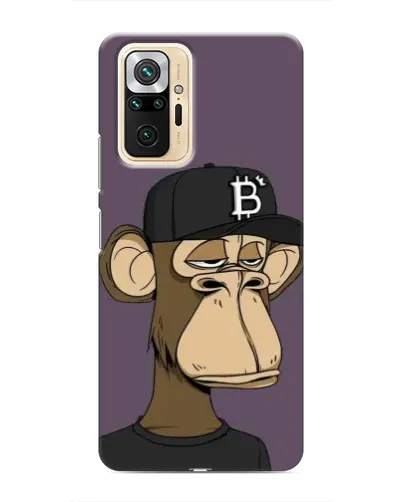 Чехол для Xiaomi Redmi Note 10 Pro с картинкой «Bored Ape в кепке» Чехол для Xiaomi Redmi Note 10 Pro с картинкой «Bored Ape в кепке»