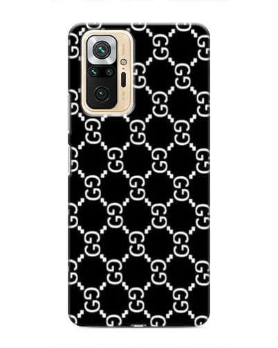 Чехол для Xiaomi Redmi Note 10 Pro с картинкой «Gucci — сетчатый паттерн»